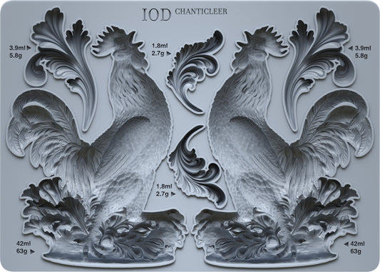 Chanticleer - IOD Decor Mould