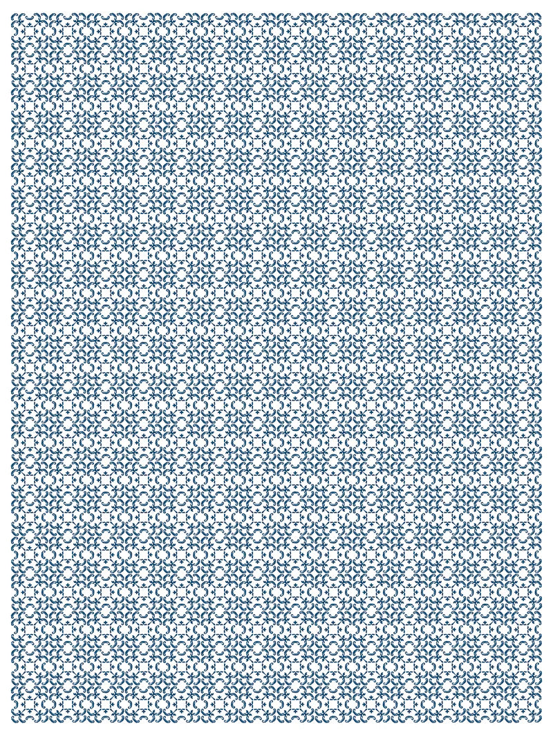 Delft Traditions Azure - 8 Sheet, 12x16 Pad IOD Paint Inlay™