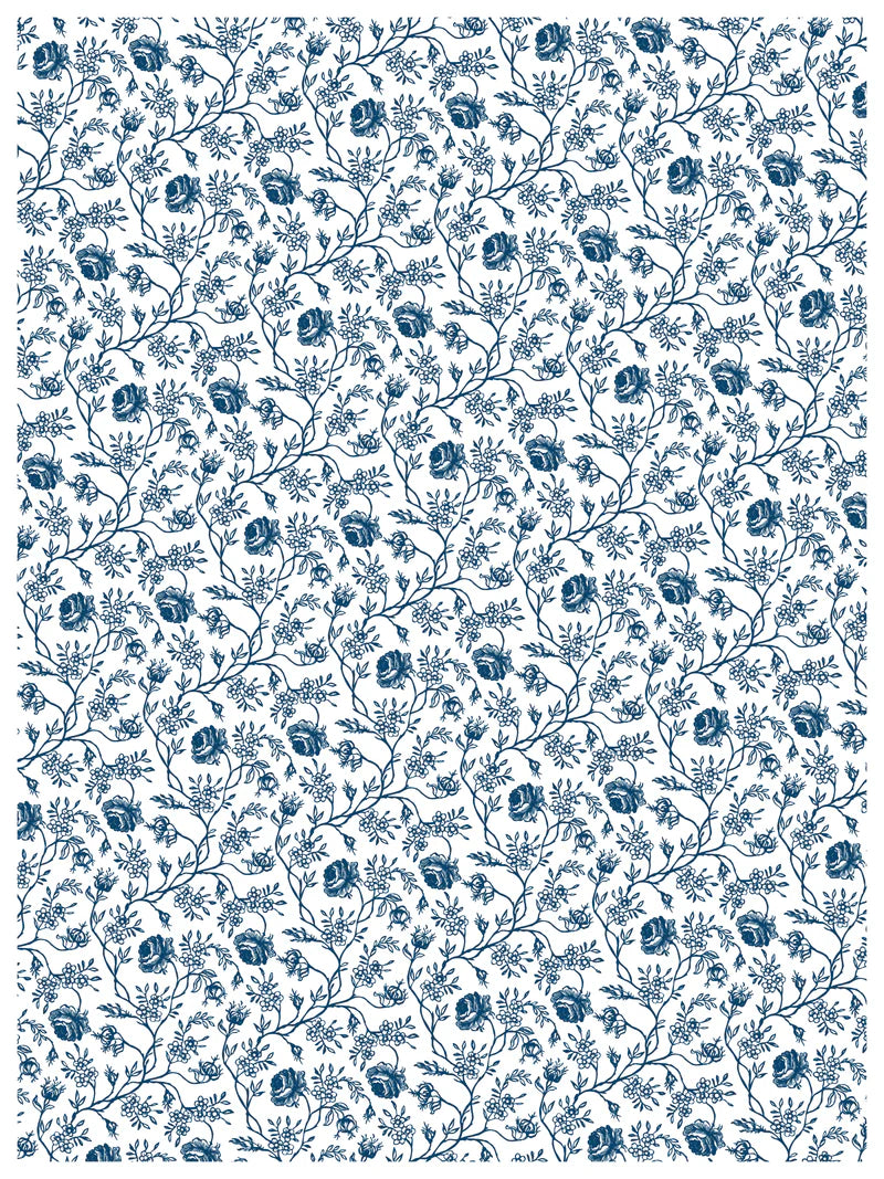 Delft Traditions Azure - 8 Sheet, 12x16 Pad IOD Paint Inlay™
