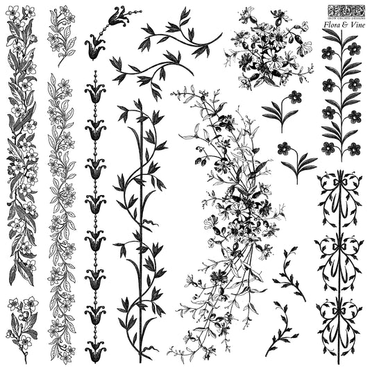 Flora & Vine - IOD Decor Stamp