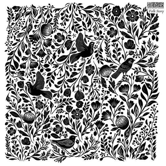 Folk Story - IOD Decor Stamp