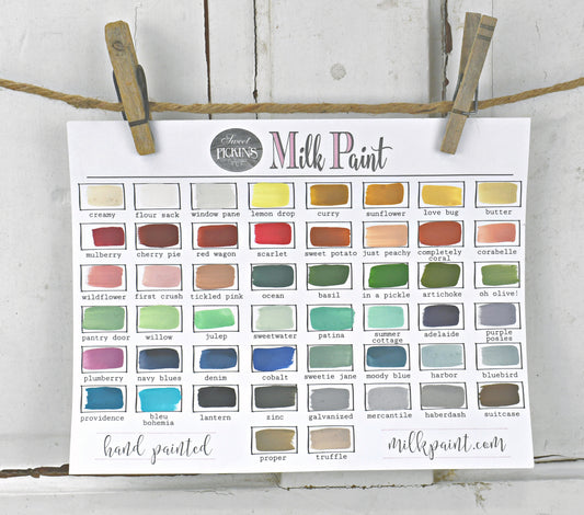 Color Card - Sweet Pickins Milk Paint