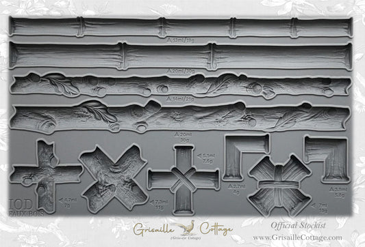 Faux Bois ~ IOD Decor Mould RETIRED