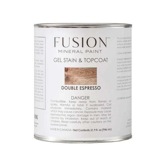 DOUBLE ESPRESSO - Gel Stain & Top Coat 946ml (31.9oz)