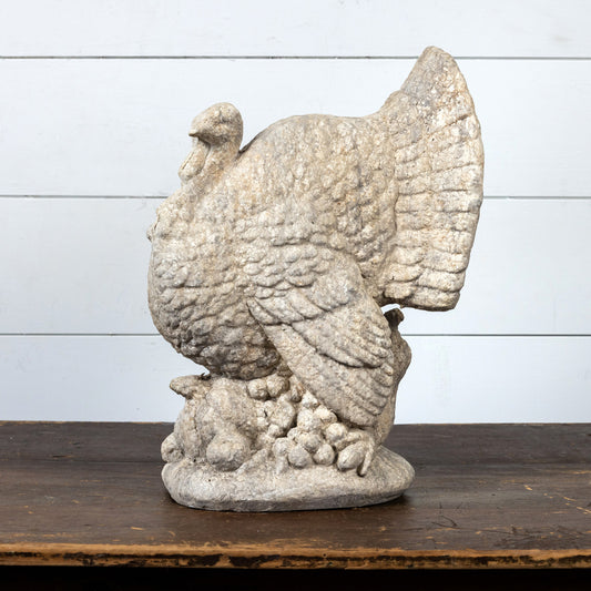 8" CREAM Tabletop TURKEY