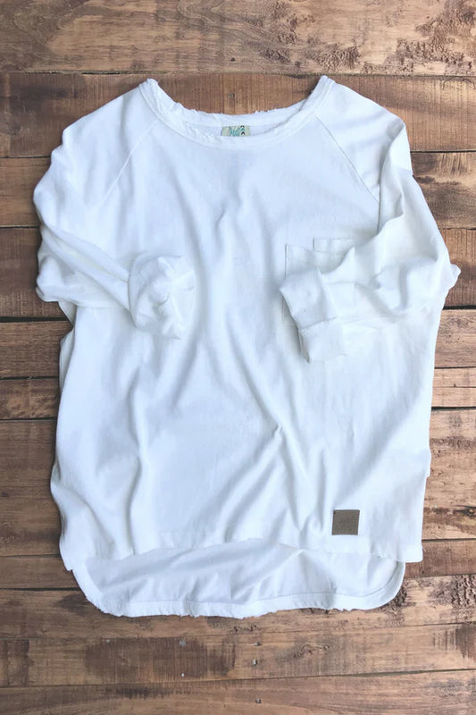 Wandering Meadow Sweatshirt, White - Jaded Gypsy