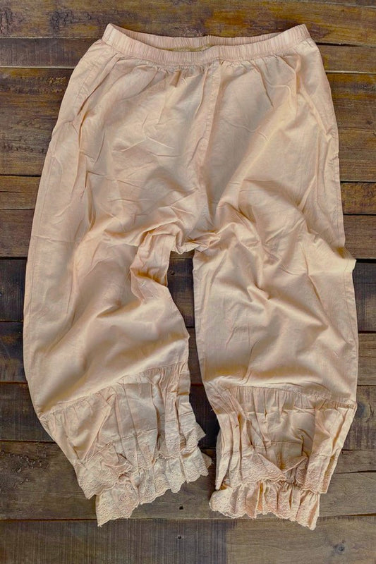 Under Wraps Eyelet Bloomers, Tea Stain O/S - Jaded Gypsy