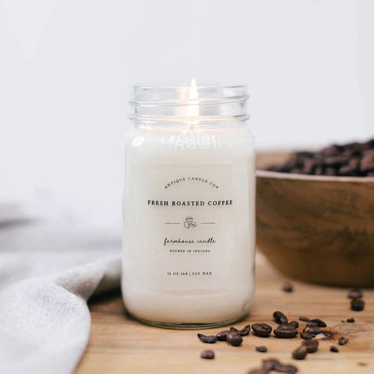 Fresh Roasted Coffee - Antique Candle Co. 16oz