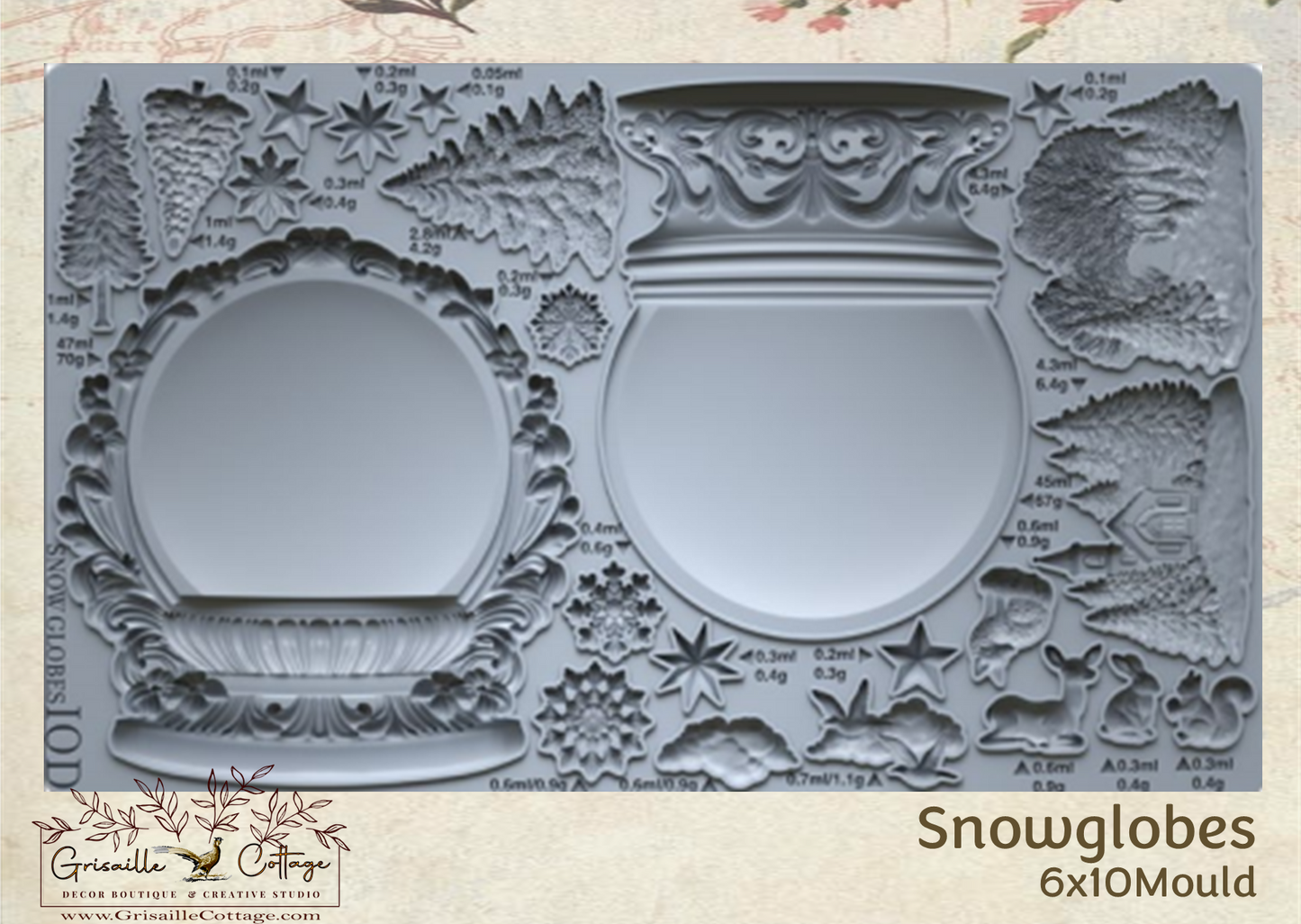 Snow Globes - IOD Decor Mould™