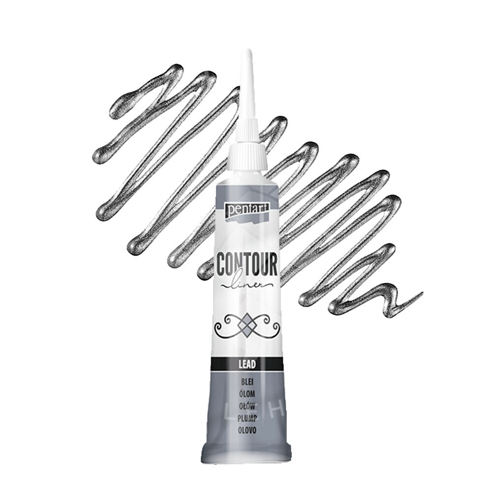 Lead - Pentart Contour Liner 20ml