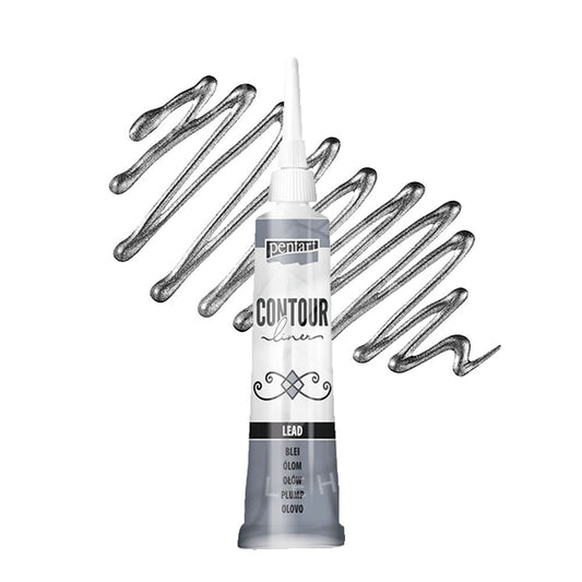Lead - Pentart Contour Liner 20ml