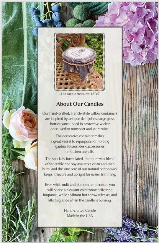Southern Sweet Tea - 14oz French Willow Candle