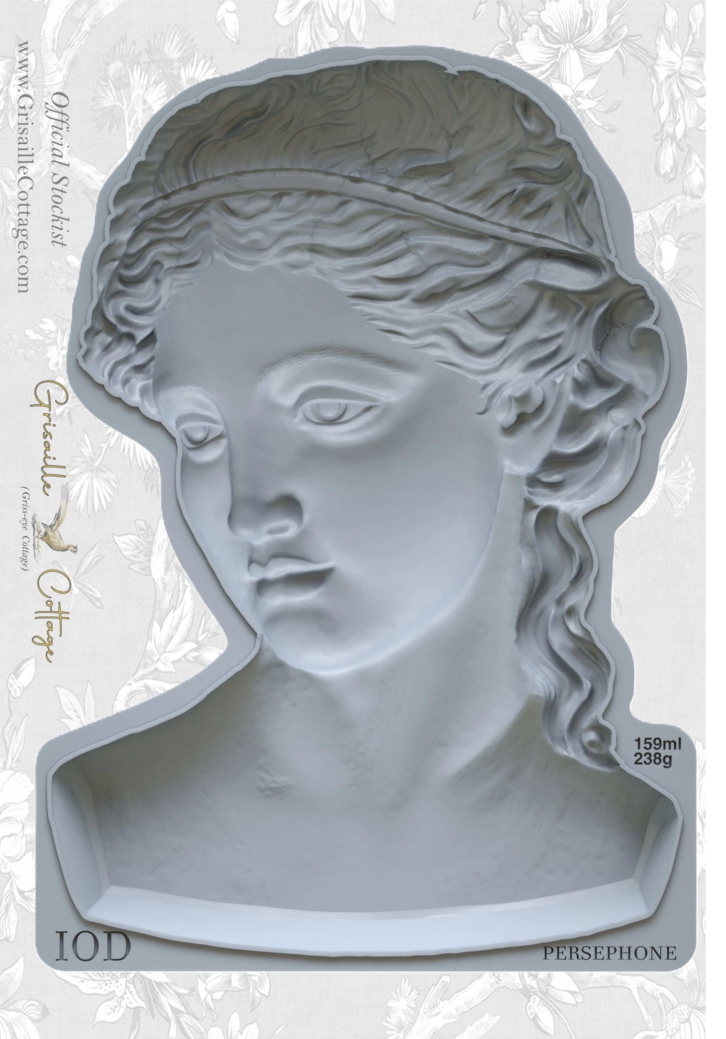 Persephone 5x7 ~ IOD Decor Mould