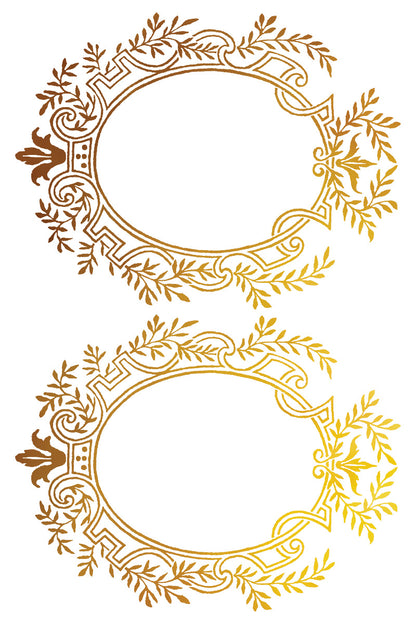 Petit Ornements - Gilded Collection - 8 Sheet, 8x12 Pad IOD Decor Transfer™