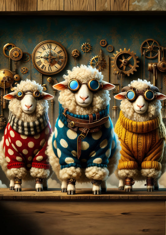 Shaun Sheep 23x33 ( A1 ) - MINT by Michelle