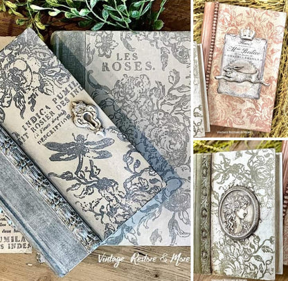 02-07-26 (12pm-3pm) Altered Book Spring Set of 2