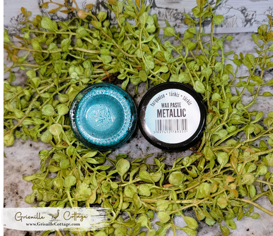 Turquoise - Pentart Metallic Embellishing Wax Paste