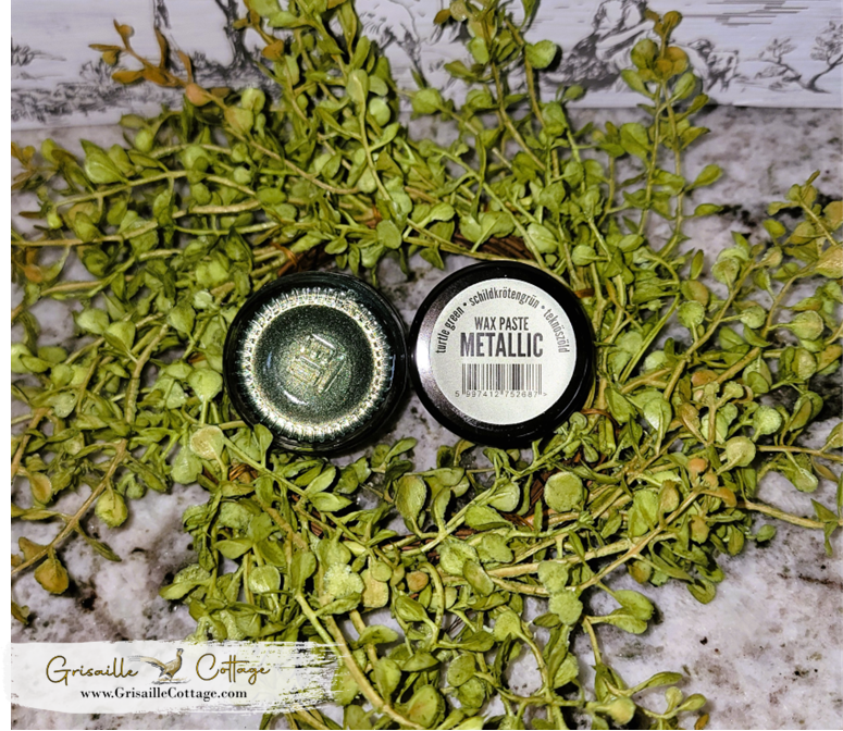 Turtle Green - Pentart Metallic Embellishing Wax Paste