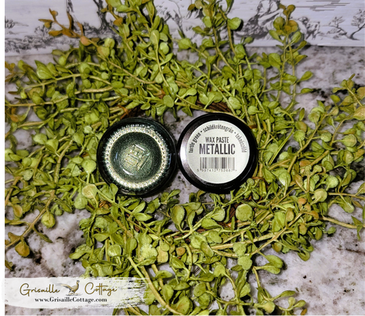Turtle Green - Pentart Metallic Embellishing Wax Paste