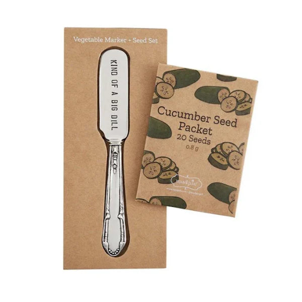 Vegetable Marker & Seed Packet Set by Mud Pie