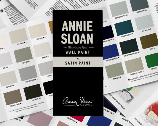 Wall & Satin Paint True Color Card