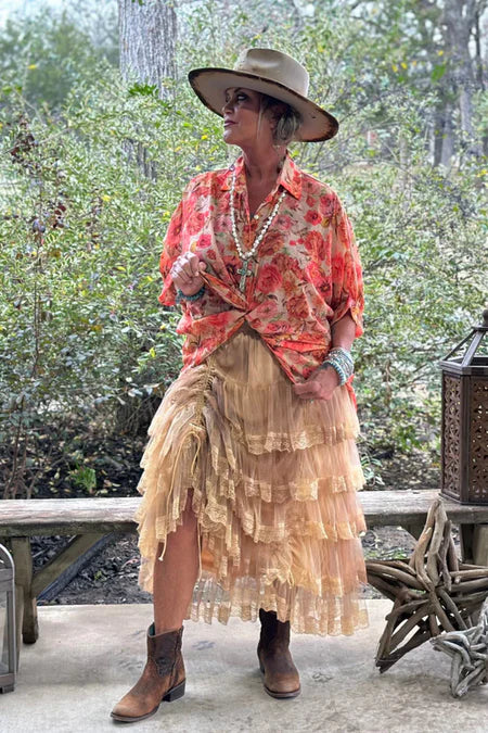 Rosie Days Top O/S - Jaded Gypsy