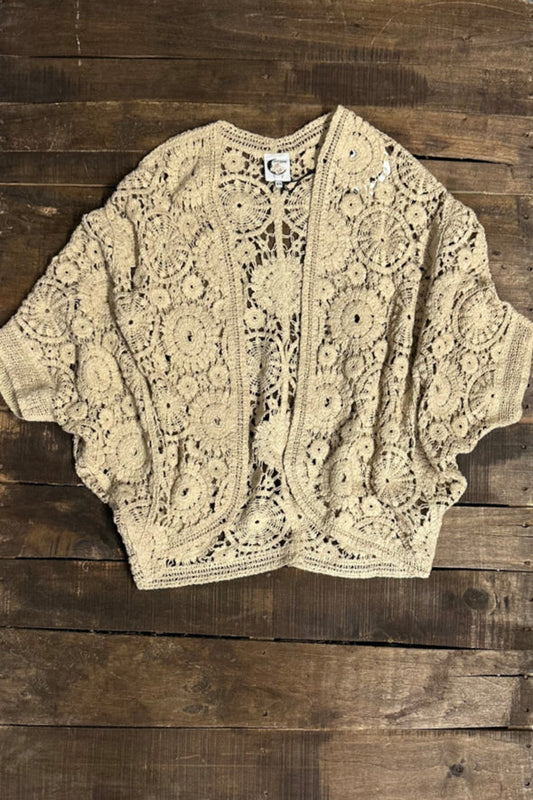 Whisper Lace Shrug O/S - Jaded Gypsy