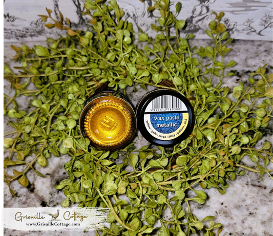 Yellow Gold - Pentart Metallic Embellishing Wax Paste