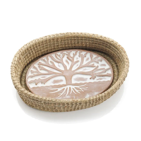 Tree of Life Terracotta Breadwarmer