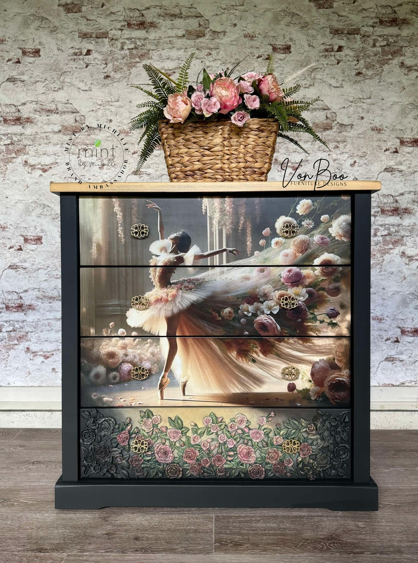 Ballet in Bloom 23x33 ( A1 ) - MINT by Michelle