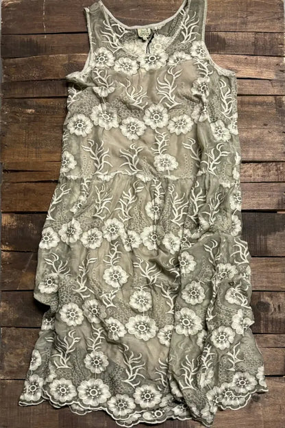 Garden Bliss Dress, Vintage Stone - Jaded Gypsy