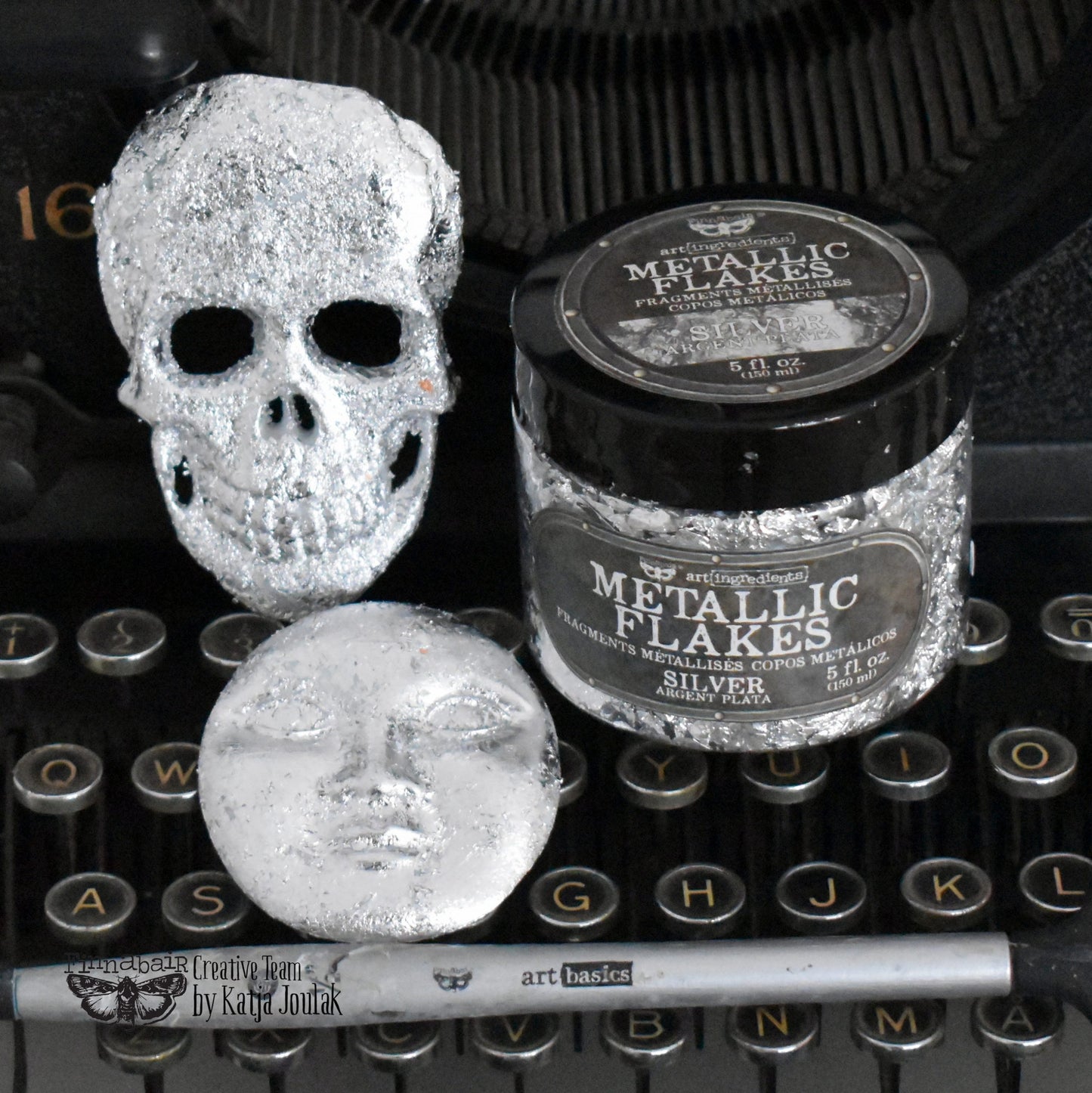 Metallic Flakes - SILVER by Art Extravagance