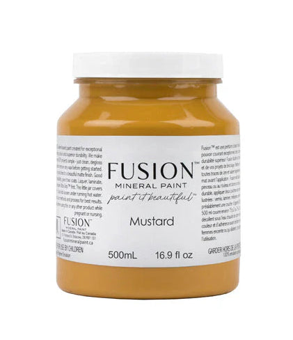 MUSTARD - FUSION Mineral Paint - Ltd Release