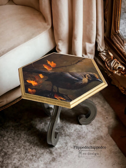 Avian Dreamscape B 19"x15" - Decoupage Tissue Paper