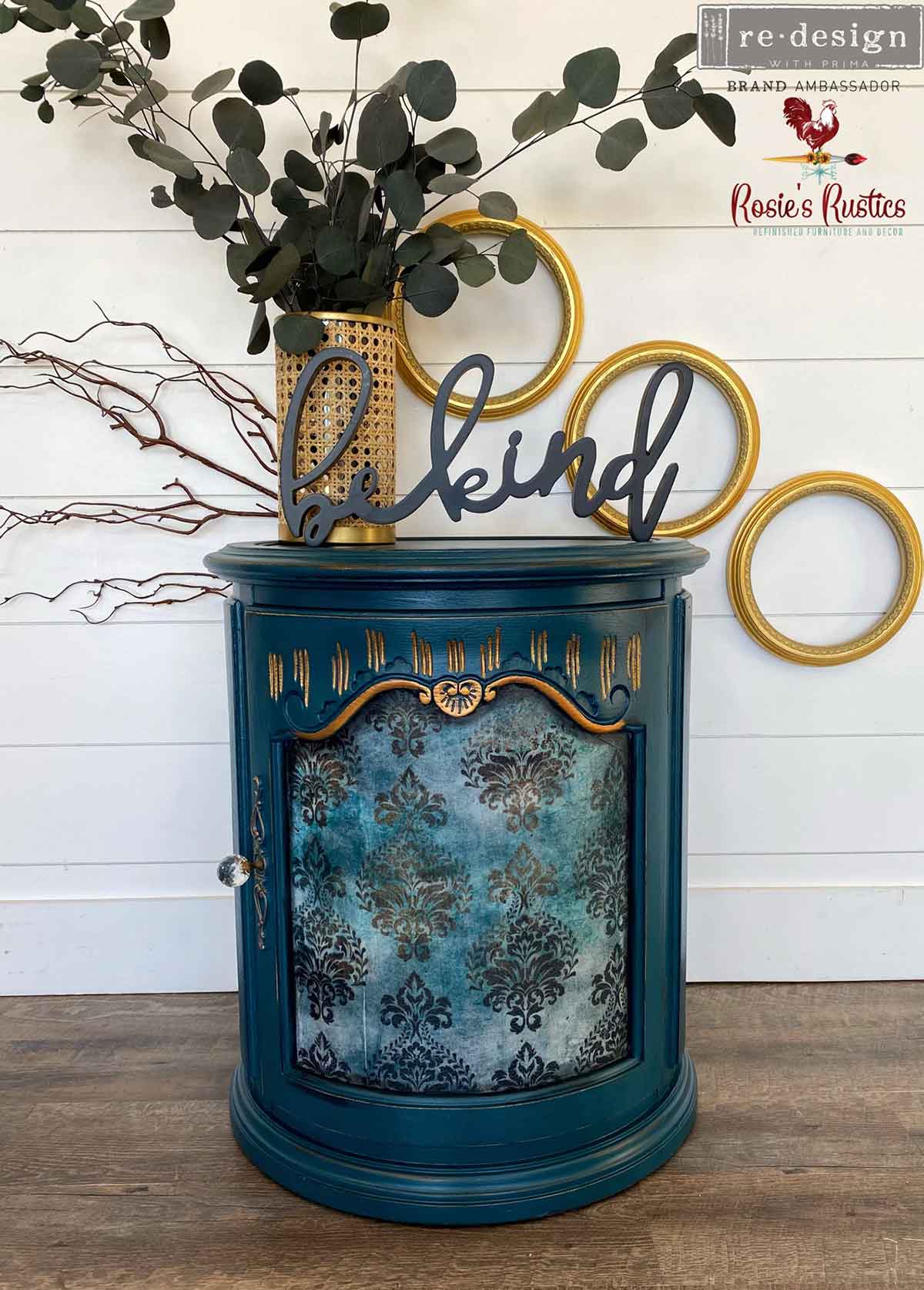 Patina Flourish 19.5" x 30" - Decoupage Tissue Paper