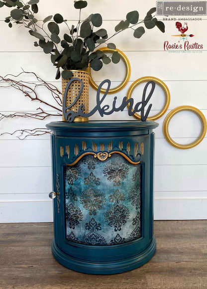 Patina Flourish 19.5" x 30" - Decoupage Tissue Paper