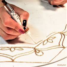 Gold - Pentart Contour Liner 20ml