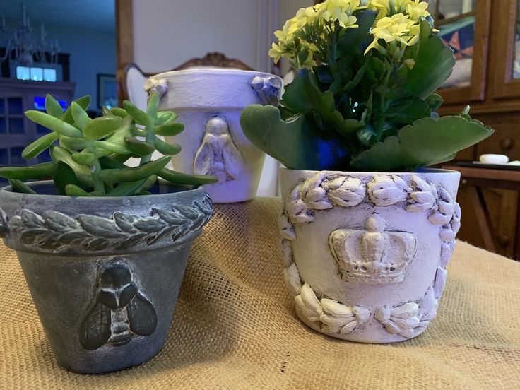 TBD - Embellished Spring Pots (2)