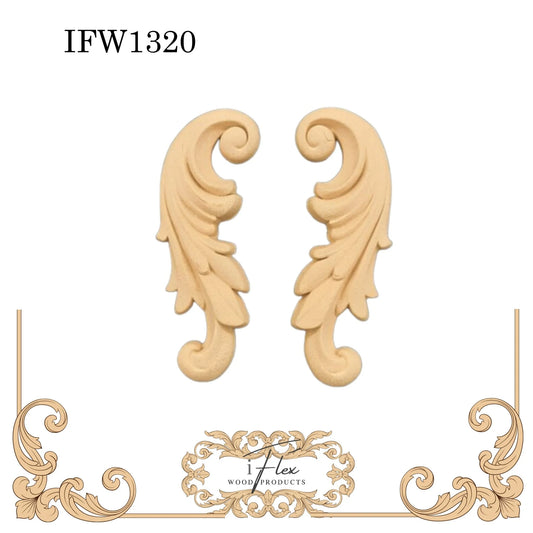 Scroll Applique 1320 - iFlex Heat Bendable Embellishment