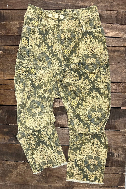 Traveler Pants, Vintage Gardens - Jaded Gypsy