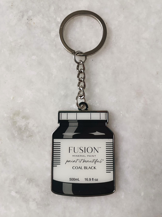 Keychain - Fusion Coal Black  ( Ltd Edition )