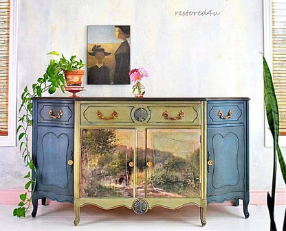 Road to Louveciennes 23x33 - MINT by Michelle