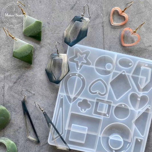 Resin Mold - Assorted Earring & Necklace