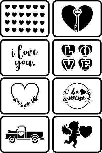 Valentine Mini's - JRV Stencil Co